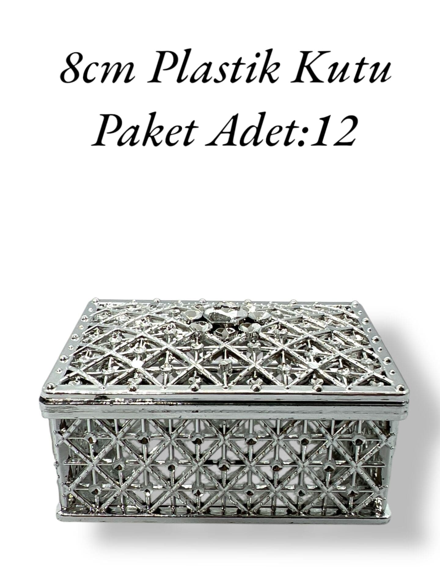 Plastik Kutu Gümüş