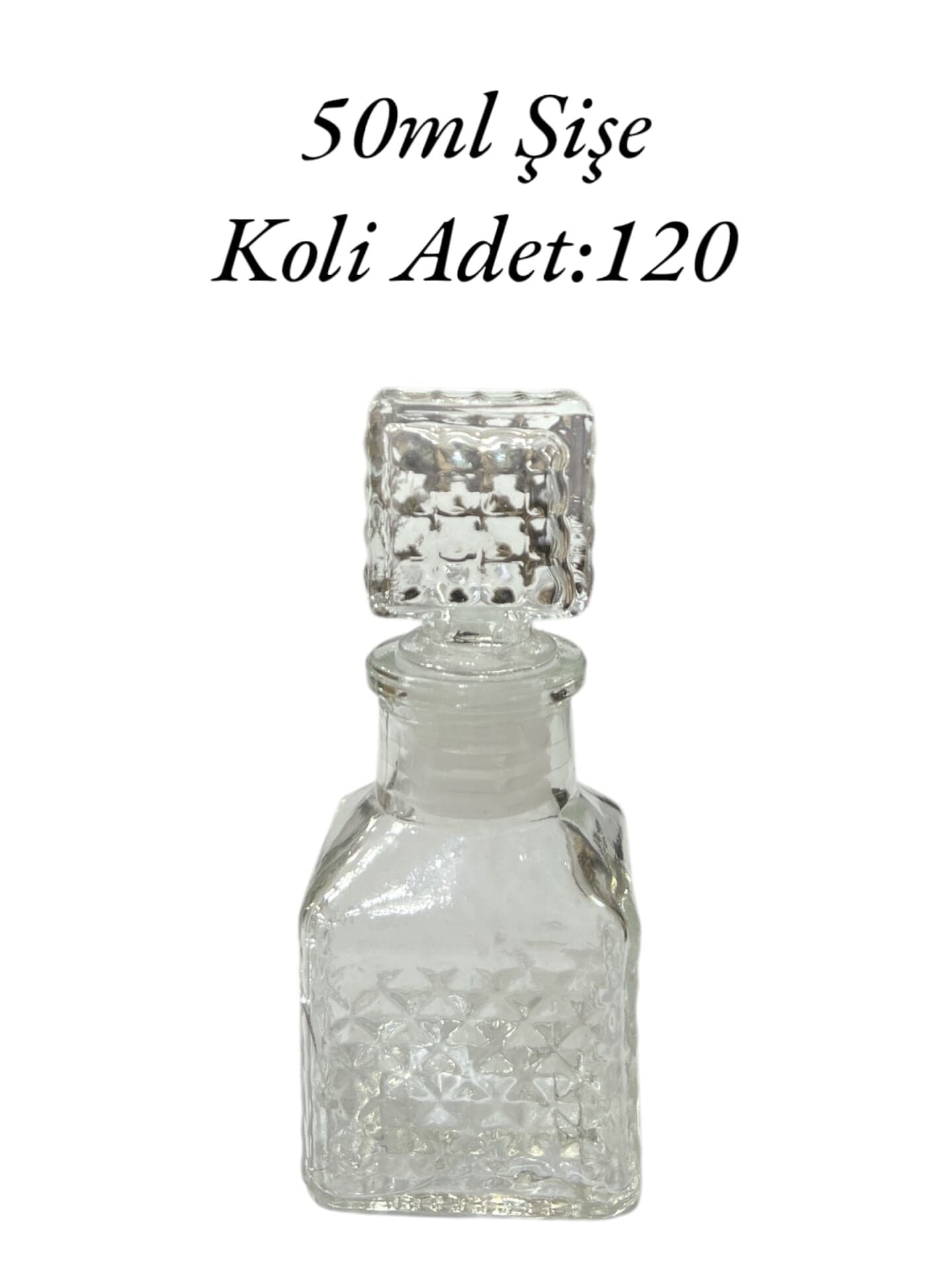 Cam Şişe 50ml