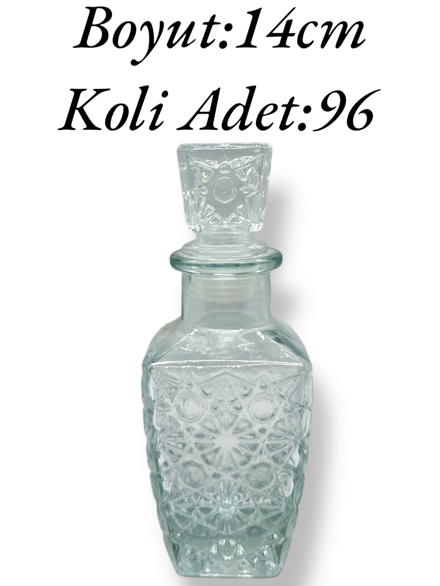 Cam Kolonya Şişe