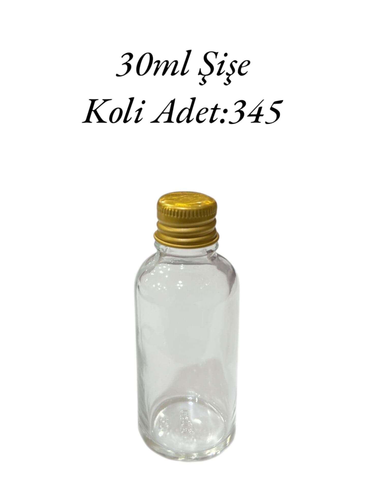 Cam Şişe 30cc