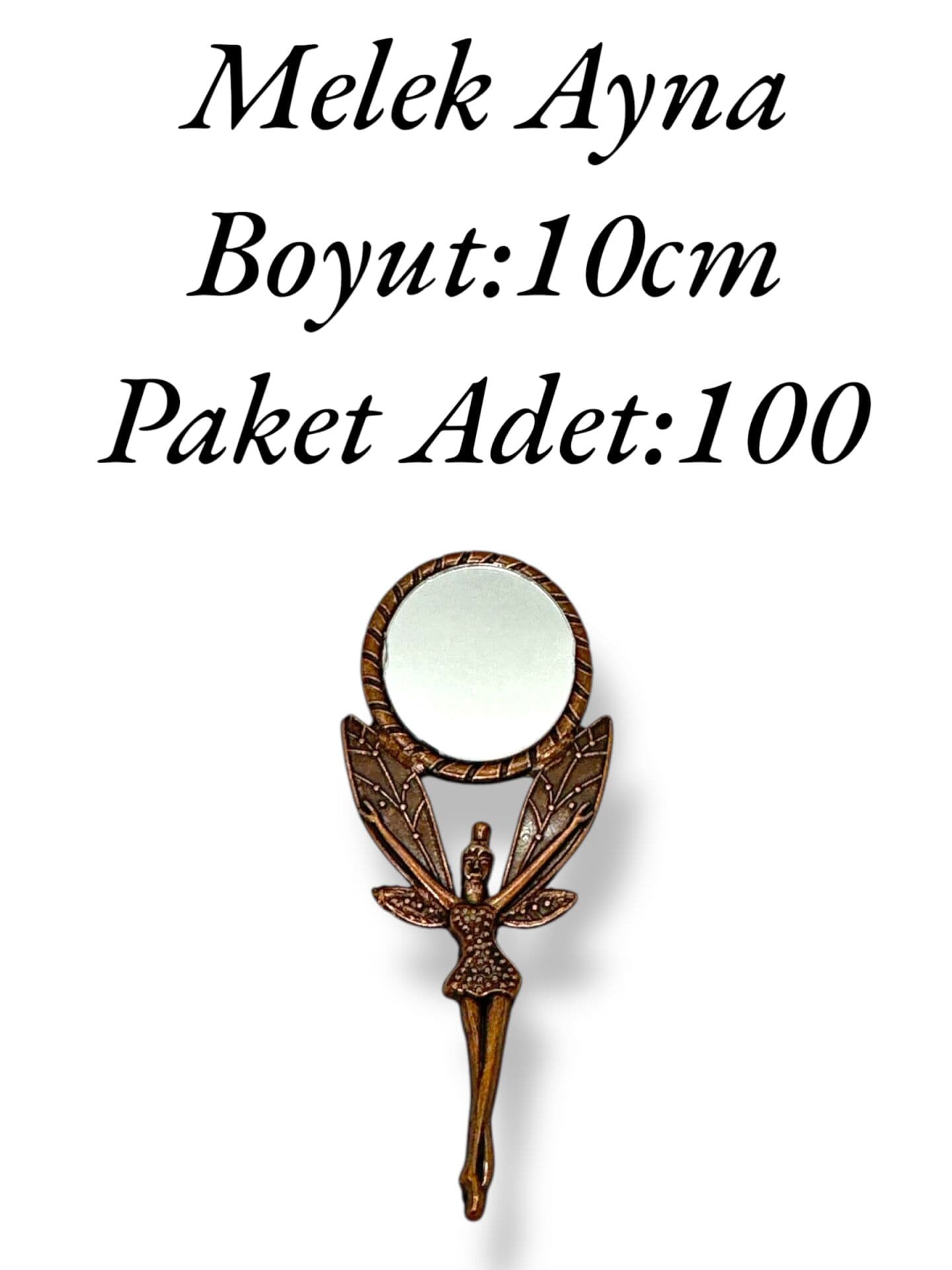 Melek Model Ayna Bakır