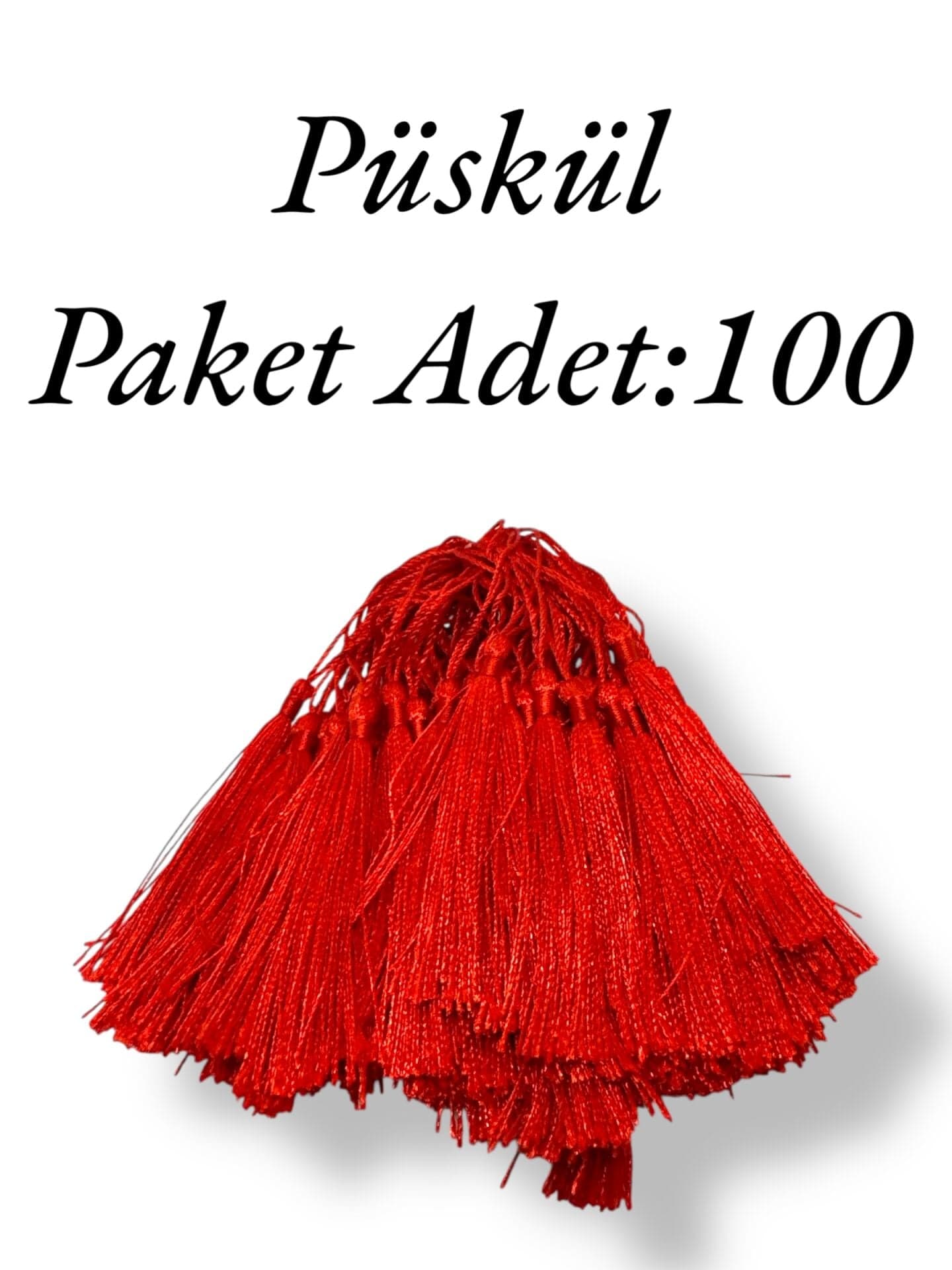 Püskül Kırmızı