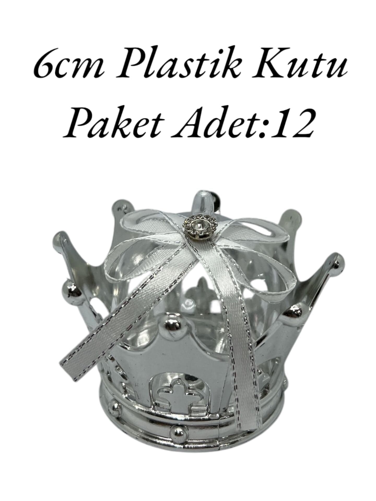 Plastik Kutu Gümüş