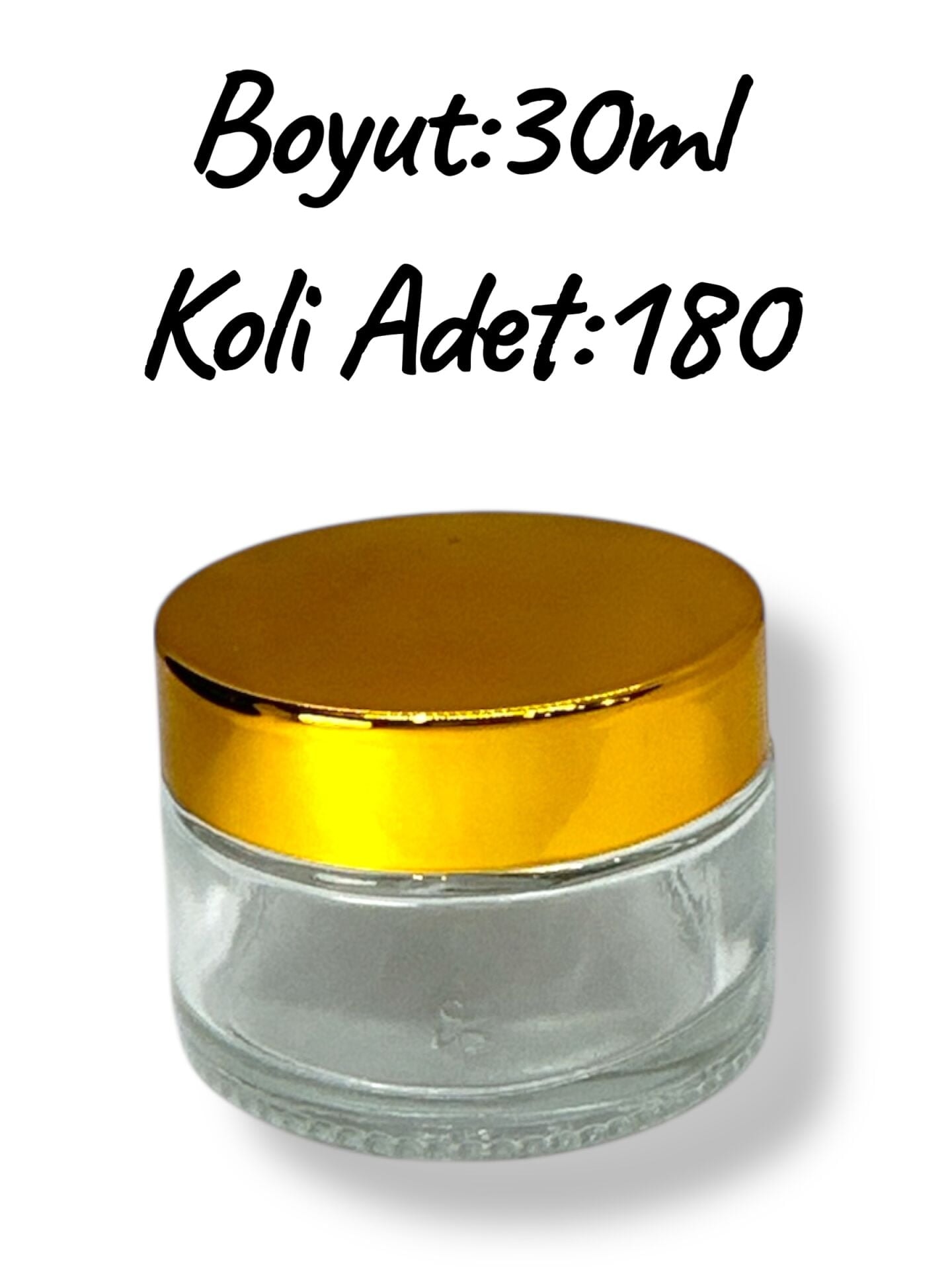 Cam Krem Kutusu 30ml